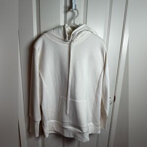 ALO Yoga wo Cream women’s Hoodie Sweater,there is spot in front